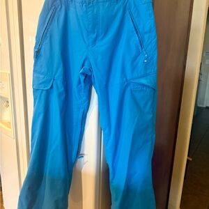 Quiksilver Men's Vibrant Blue Cargo Pants